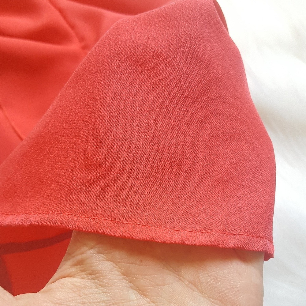 Pink Scoop Neck Ruffle Top - Picture 3 of 5